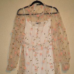 Shein Curve slip dress